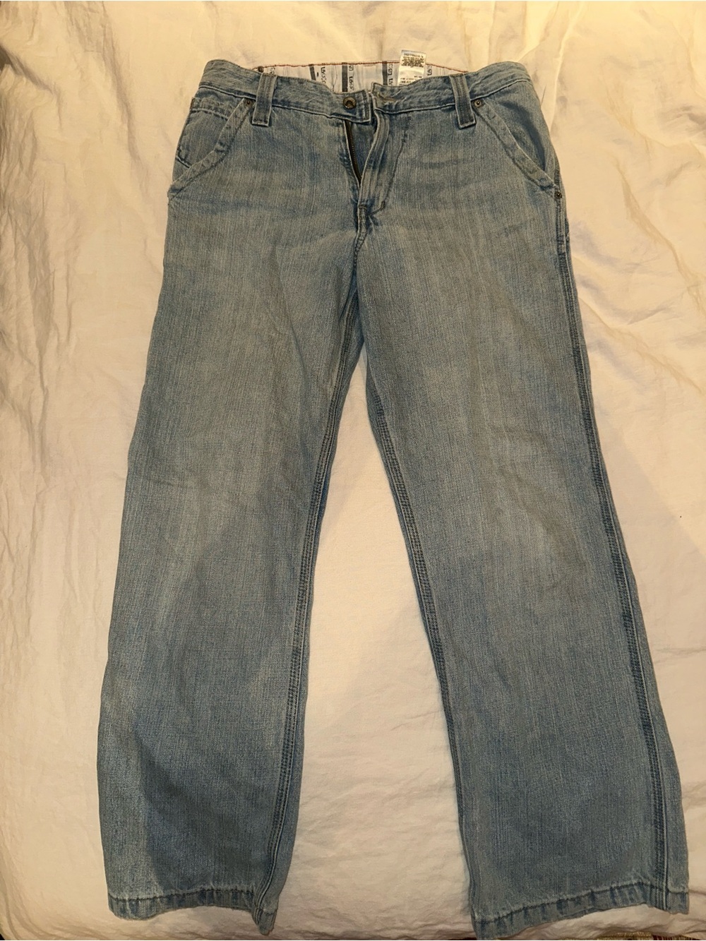Levi's Women's Light Blue Straight-Leg Jeans